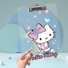 산리오아크릴클립보드