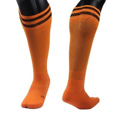 앤 니 애 니 옷 양말 러 블 리 유 니 섹스 칠 드 런 2 파리 스 케 인 하 이 스포츠 socks for baseball soccer lacrose 003s (오렌지)