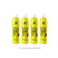 과채음료 탐앤탐스 깔라만시 주스 1000ml x 4병, 1000