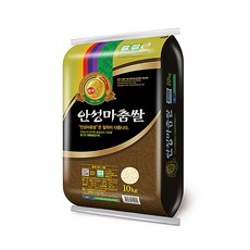 23년 햅쌀 안성마춤쌀 특등급 고시히카리 쌀10kg 안성마춤농협, 1개, 10kg