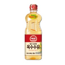 [해표] 옥수수유 900ml, 3개