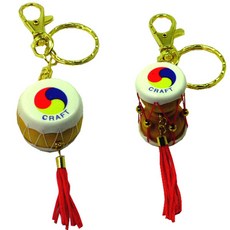 기타 한국 민속 장구 북 열쇠고리(10개묶음)[무료배송]