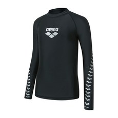 아레나 남아동 추천 심플하고 예쁜 래쉬가드 상의 NC 이천점 AVSBC73BLK