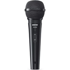 Shure SV200 다이나믹 블랙 마이크, 15 'XLR-zu-XLR-Kabel