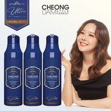 청담스타일 울트라 염색샴푸 200ml 시즌3 자연갈색 3개