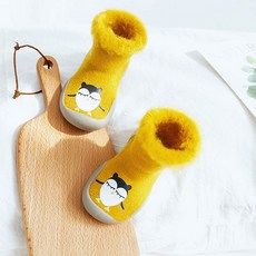 아부베베 캐릭터 보행기화 겨울 걸음마 신발