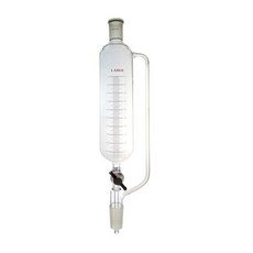 유리 500mL 추가 눈금 압력 이퀄라이징 드롭 깔때기라인 상단 2440 조인트 2mm PTFE 스톱콕 케미스트리 랩 글라스웨어, 1개 - 이퀄라이징압력