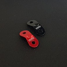 캠프웨이 알루미늄 땅콩스토퍼 5.8mm 10개세트, 레드 10개