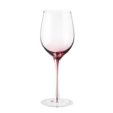 메종오브제 시에르 그라데이션 크리스탈 레드 와인잔 핑크, 420ml, 1개