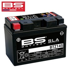 BS 배터리 BTZ14S 12V 11.8Ah 레블1100 NC750X CB1100 ST1300 맥심400 볼트950, 미충전(반품불가), 1개