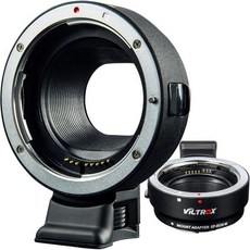 빌트록스 NF-M1 렌즈 어댑터 오토 포커스 컨버터 링 카메라 마운트 니콘 F-Mount AF-S AF-P AF-I 렌즈에서 M4 3 올림푸스 BMPCC 와 호환됩니다, EF EOS-M 미국직구, 1개
