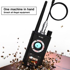 K18S 다기능 리버스 카메라 감지기 GSM 오디오 오류 파인더 GPS 신호 RF 트래커 감지 스캐너 업그레이드, [01] with EU Plug, 1개
