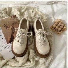 [Myshe]키높이 통굽 슬립온 여성 모던 구두 로퍼 QLTT425PX06