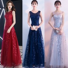 가바바 여성 이브닝드레스 고품격 섹시 레이스 롱드레스 G29748