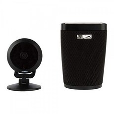 Altec Lansing 음성 활성화 스마트 보안 시스템 Google Live 스피커 및 파노라마 HD 카메라 포함 Google Assist, 단일상품