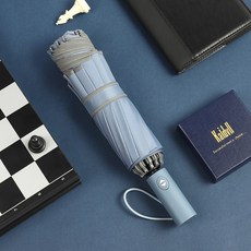 뼈 초대형 역방향 우산 남녀 전자 동 큰 접 우산 차 용 차 재 3 인 우산 계곡 석
