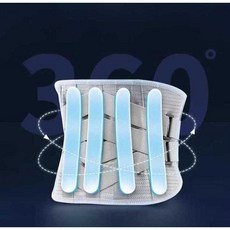 요추 디스크 탈출 요추 근육 긴장 진정 허리 둘레 요추 지원 남성과 여성을위한 통증 치료 장치, 1개