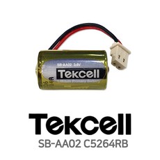 텍셀Tekcell SB-AA02 (3.6V) C5264RB 열량계 원격지시부 검침기배터리, 1개