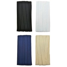 10mm 바이어스테이프 칼라바이어스 4yard, 4개, 혼합