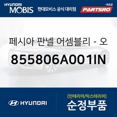 순정 카오디오 페시아 판넬 좌측 (855806A001IN) 메가트럭 메가 트럭 특장