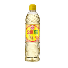 오뚜기 2배 양조식초, 900ml, 14개