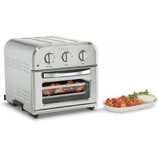 Cuisinart 쿠진아트 TOA-26FR 컴팩트 에어프라이어 컨벡션 토스터 오븐 스테인리스 스틸(리뉴얼) 124751