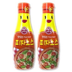 오뚜기 피자소스 2개(175g*2개)샐러드드레싱 발사믹연겨자페퍼 요리양념, 175g, 54개