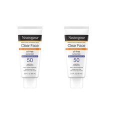 Neutrogena 뉴트로지나 클리어 페이스 선스크린 SPF50 88ml 2팩, 2개