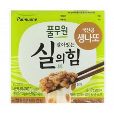 살아있는 실의 힘 낫또 풀무원 49.5gx2ea, 49.5g, 2개