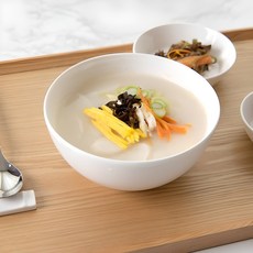 네오트리 스텐 304 냉면기 20cm, 실버, 4개 그릇/홈세트 프렐류드 네오본 심플 면기, 화이트, 1개