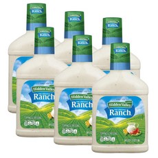 히든벨리 오리지널 랜치 샐러드 드레싱 앤 토핑 Hidden Valley Original Ranch, 6개, 1.06L