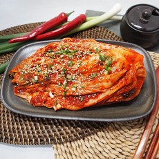 포기김치(서울 경기식) 3kg 배추김치 서울식김치, 포기김치 새우젓(서울 경기식)3kg, 1개