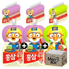 100mlx30개 혼합맛 핑크퐁 키즈홍삼 / 사과당근/ 포도야채/ 배도라지 뽀로로 홍삼쏙쏙, 05){포도베리20+사과매실10}, 100ml, 30개