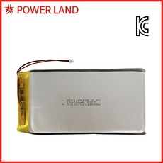 DTP 1265135 3.7V 10000mAh 리튬폴리머/배터리/충전지, 1개, 1개