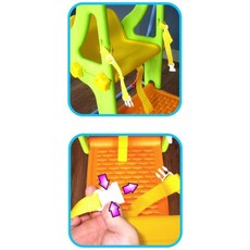3살 쌍둥이 실내놀이터 2인용 그네타기 유아실내그네