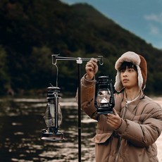 카모캠프 스탠드 파일드라이버 랜턴걸이 캠핑조명 캠핑용랜턴 스탠드등 거실스탠드, 본 상품