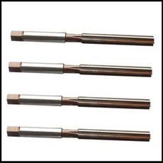 동관 리머 HSS 고속 스틸 직선 생크 회전 공구 밀링 커터 수동 핸드 리머 절단 직경 2mm 2.5mm 3mm 3.5mm 4mm, 1개입, 1개