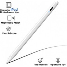 iPad 용 스타일러스 Riigoo iPad 스타일러스 펜 Apple iPad 7 세대 / iPad 6 세대 / iPad Pro 2020/3 세, 1, 단일상품