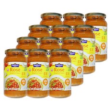 오뚜기 프레스코 로제 스파게티소스 600g, 12개