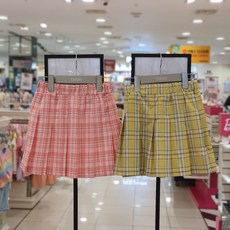 셀덴체크스커트