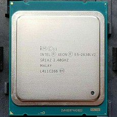 인텔 제온 E5-2630L V2 2.HzHzhz 6 코어 15MB LG 엘지 호환A2011 SR1AZ CPU 프로세서., 한개옵션0