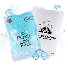 여름철 야외라운딩용 펀치팡팡 아이스쿨팩 20개 냉동아이스팩 얼음아이스팩