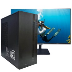 삼성전자 데스크탑 Tower DM500TGA-U3x + 27형(S27CM500) 스마트모니터 블랙색상, WIN11 Pro