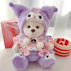 Teddytales 레나베어 옷 30cm 인형옷 곰인형옷 모음 수제, D