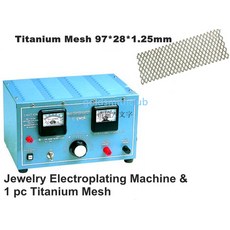 [해외] 쥬얼리 전기 도금 기계 원피스 티타늄 메쉬 보석 도금 기계 보석 정류기 20 v 30amp, 1개