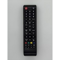 삼성 LED LCD HD 스마트 TV용 범용 원격 BN59-01199F UN32J4500AFXZA UN50J6200AFXZA UN65JU640AFXZA UN48JU6400FXZA, Black, 1개