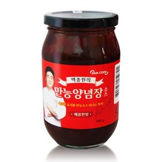 백쿡 백종원의 만능 양념장소스, 500g, 2개