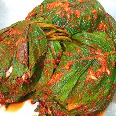 국산 전라도 깻잎반찬 5kg 양념깻잎 김치, 2개