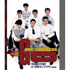 체커스 블루레이 DVD 체커즈 1987 GO 투어 at 나카노 선 플라자 완전판 L판 브로마이드 2장 첨부, 1개