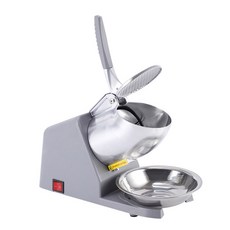 HD108 전기 얼음 분쇄기 스무디 면도기 슬러시 블록 깨는 연마기 기계 85 kg/h 220V 110V, 8) Silver - 220V - AU